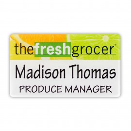 Personalized Acrylic Personalized Name Badge (11-15 Sq. Inches)  Personalized Acrylic Personalized Name Badge (11-15 Sq. Inches)