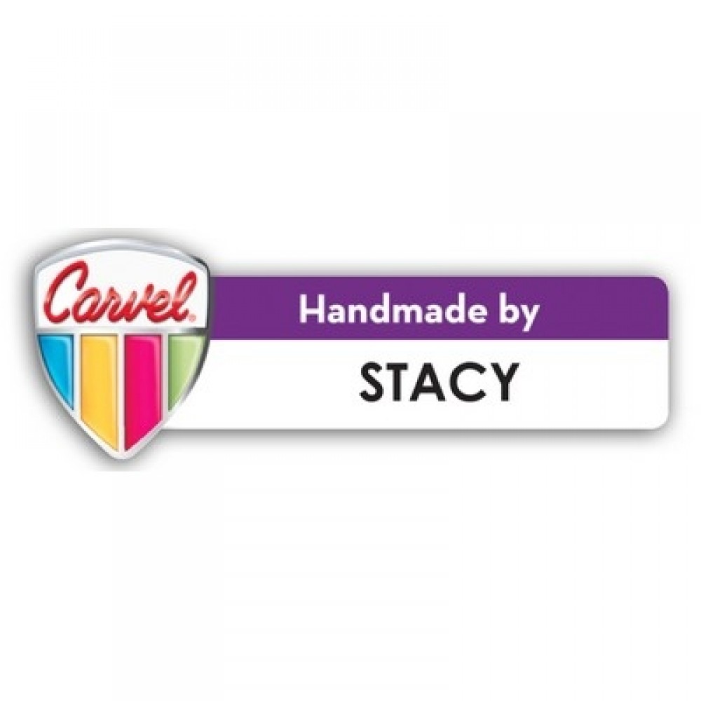 Personalized Name Badge W/Personalization (1"X3") Shield End