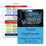 Full Color Value Priced Event Badge (4" x 3") with Logo