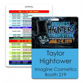 Promotional Full Color Value Priced Event Badge (4" x 3")