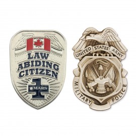 Customized Custom Domestic Badge (2")