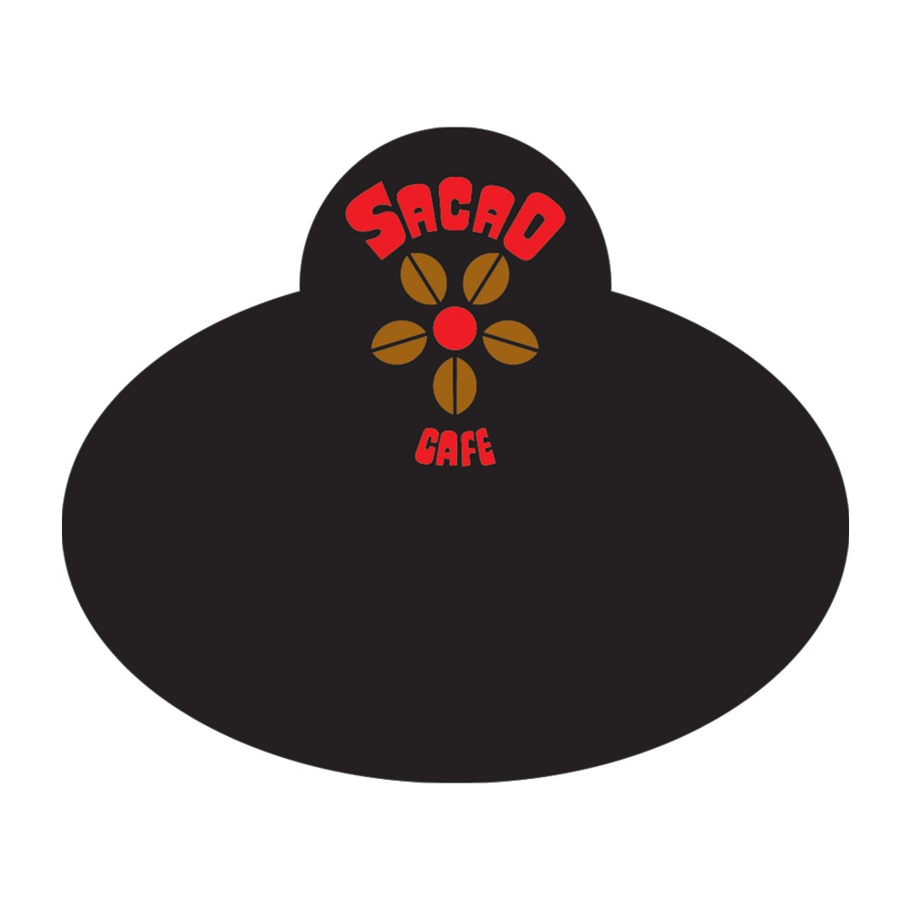 Blackboard Badges (2.5"X3") Oval W/Bump with Logo