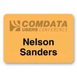 Promotional Laminated Personalized Name Badge (1.75"x2.5") Rectangle  Promotional Laminated Personalized Name Badge (1.75"x2.5") Rectangle