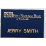 Engraved Name Badge (2"x 3") with Logo