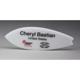 Promotional 1" x 3" - Acrylic Name Tags or Badges - Custom Shapes Available