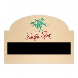 Promotional Aluminum Window Badges (2"X2.875") Rectangle W/Top Bump  Promotional Aluminum Window Badges (2"X2.875") Rectangle W/Top Bump