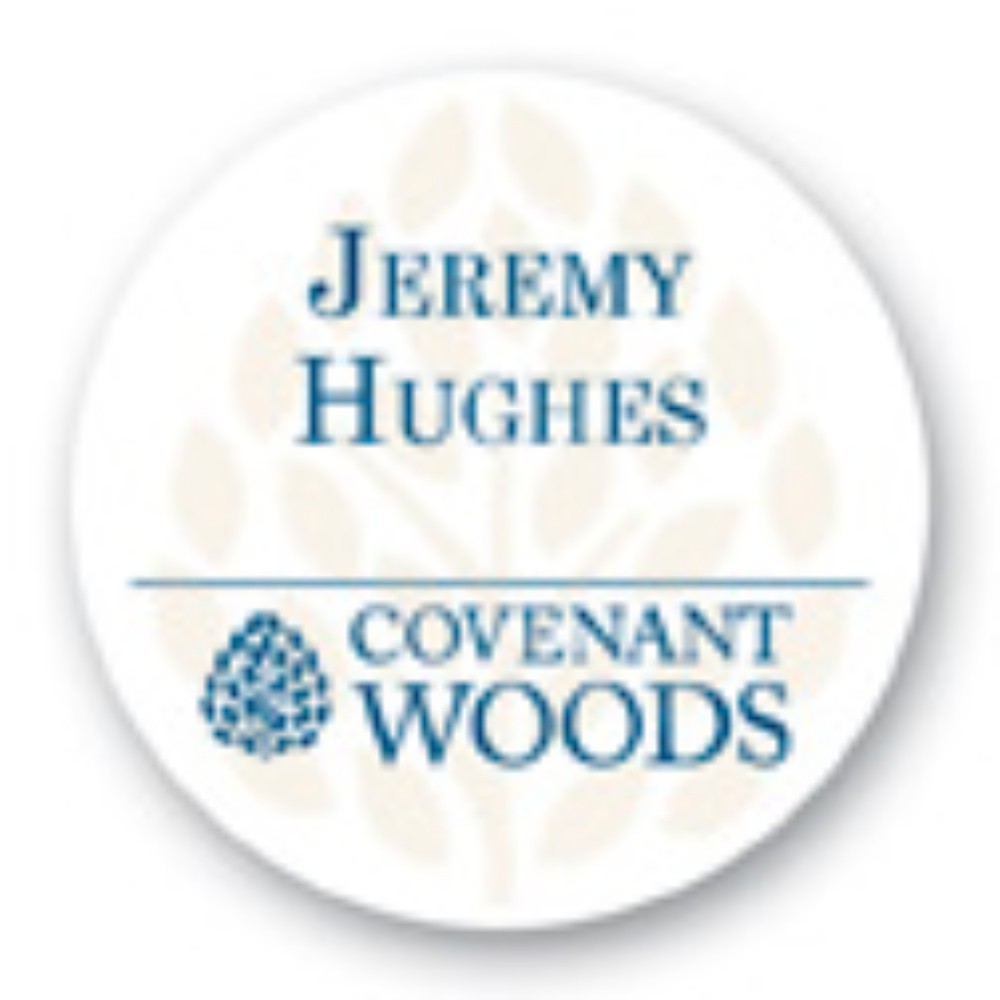 Laminated Personalized Name Badge (1.5" Diameter) Circle with Logo Laminated Personalized Name Badge (1.5" Diameter) Circle with Logo