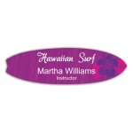 Personalized Name Badge W/Personalization (5.5"X1.625") Surfboard Shape