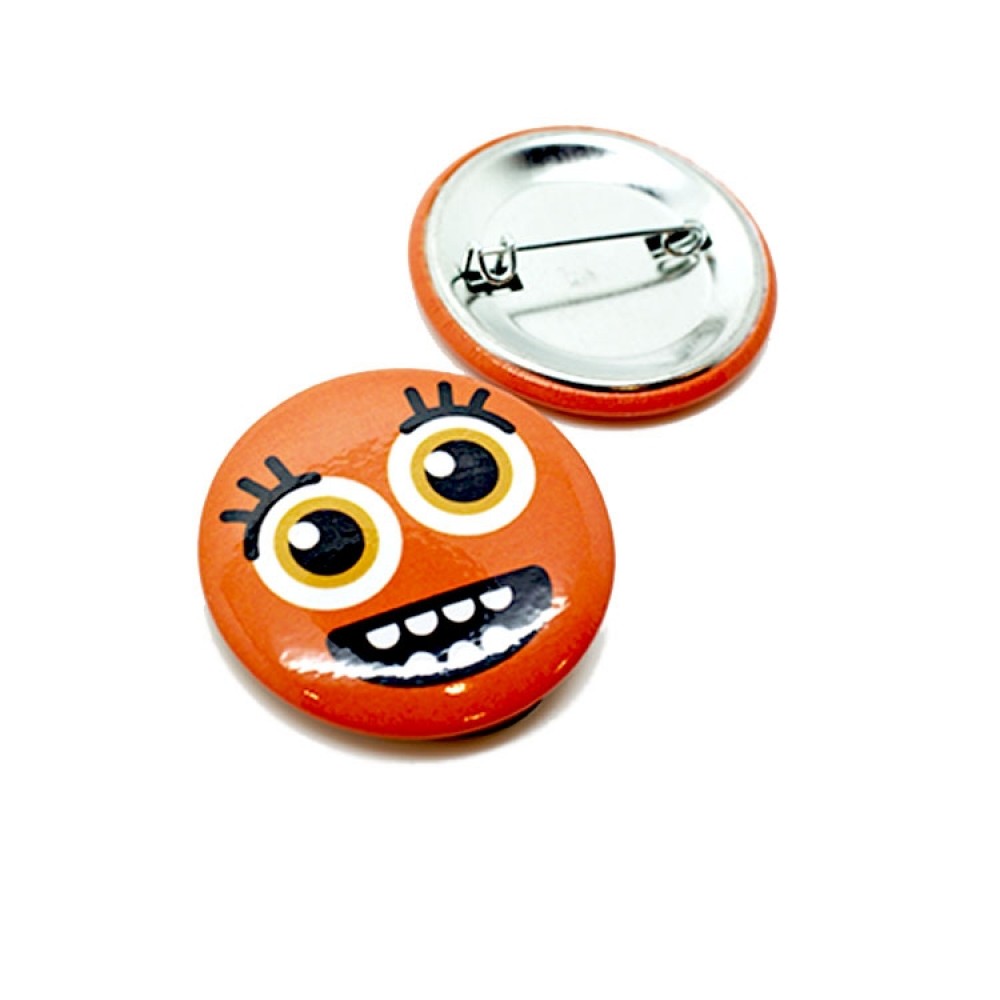 Buttons Custom 1.50" Round Logo Imprinted Buttons Custom 1.50" Round Logo Imprinted