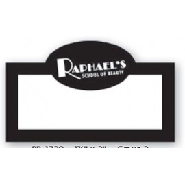 Poly Badge (1.75"x3.125") Rectangle with Logo  Poly Badge (1.75"x3.125") Rectangle with Logo