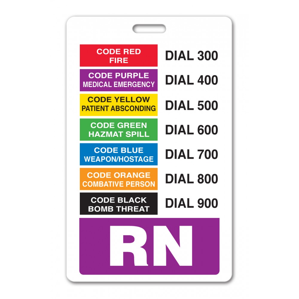 Customized Full Color Badge Backer (2.5" x 4")