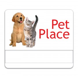 Custom One Color Ful-Vu Vinyl Window Badge (2.625" x 2.25")  Custom One Color Ful-Vu Vinyl Window Badge (2.625" x 2.25")