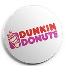 2 1/2" Round Full Color Button with Logo