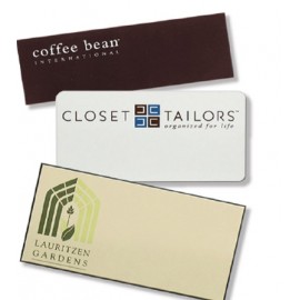 Customized Silk-Screened Plastic Nametag (3"x1.75")