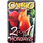 Logo Branded Promo Button Badge Domed & Magnetic (3.1 to 4 Square Inch Imprint)