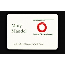 Personalized 3" x 2 1/8" Aluminum Badge w/rounded corners, pin back and a Full Color, Sublimated imprint. USA  Personalized 3" x 2 1/8" Aluminum Badge w/rounded corners, pin back and a Full Color, Sublimated imprint. USA