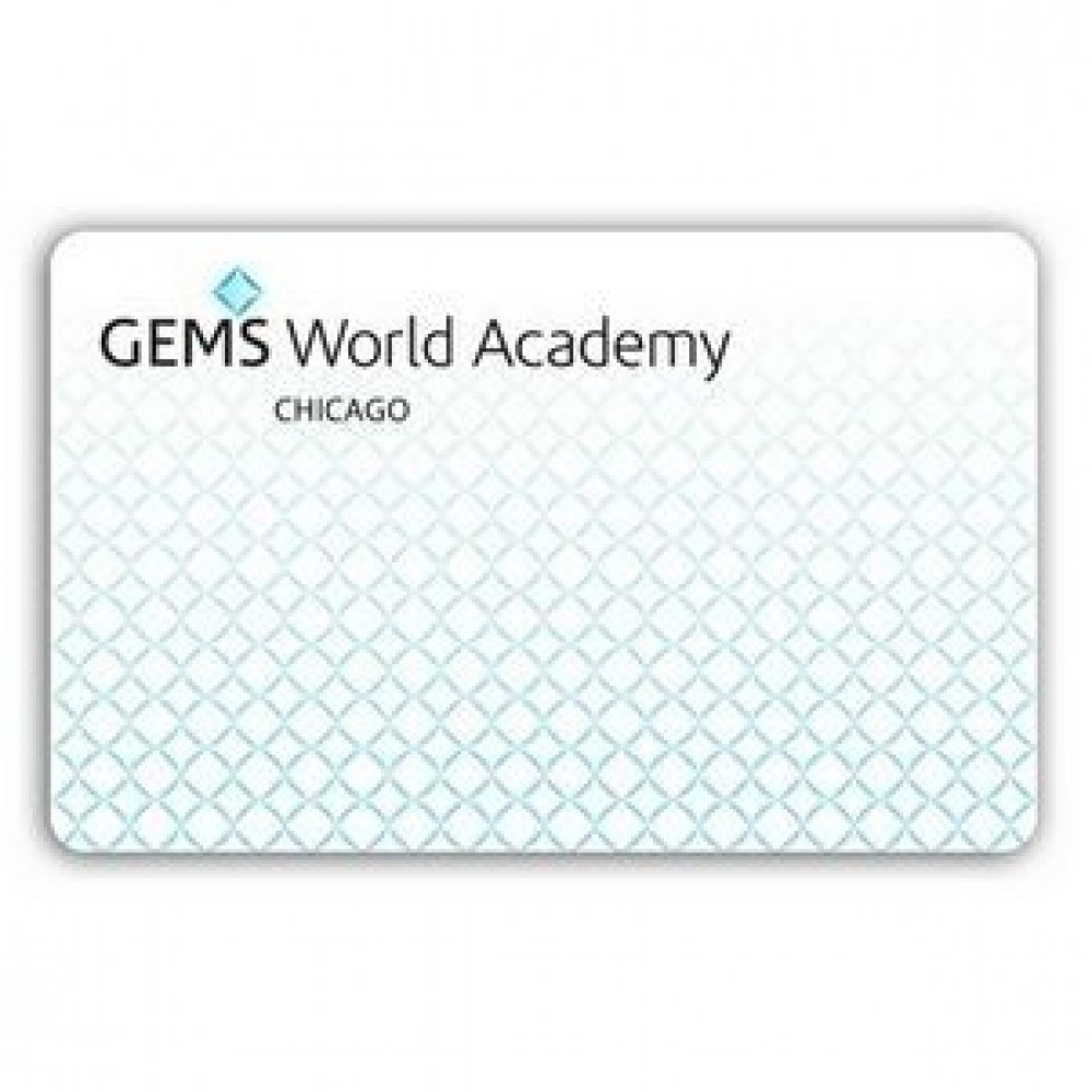 USA Made Eco Premium Full Color Paper Badges (2.125"x3.375") - Rectangle with Logo