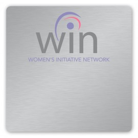 Promotional Full Color 50 Mil Name Badge (3 1/2"x3 1/2") Square - No Personalization