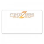 Logo Branded Full Color 50 Mil Name Badge (2 5/8"x4 1/2") Rectangle - No Personalization
