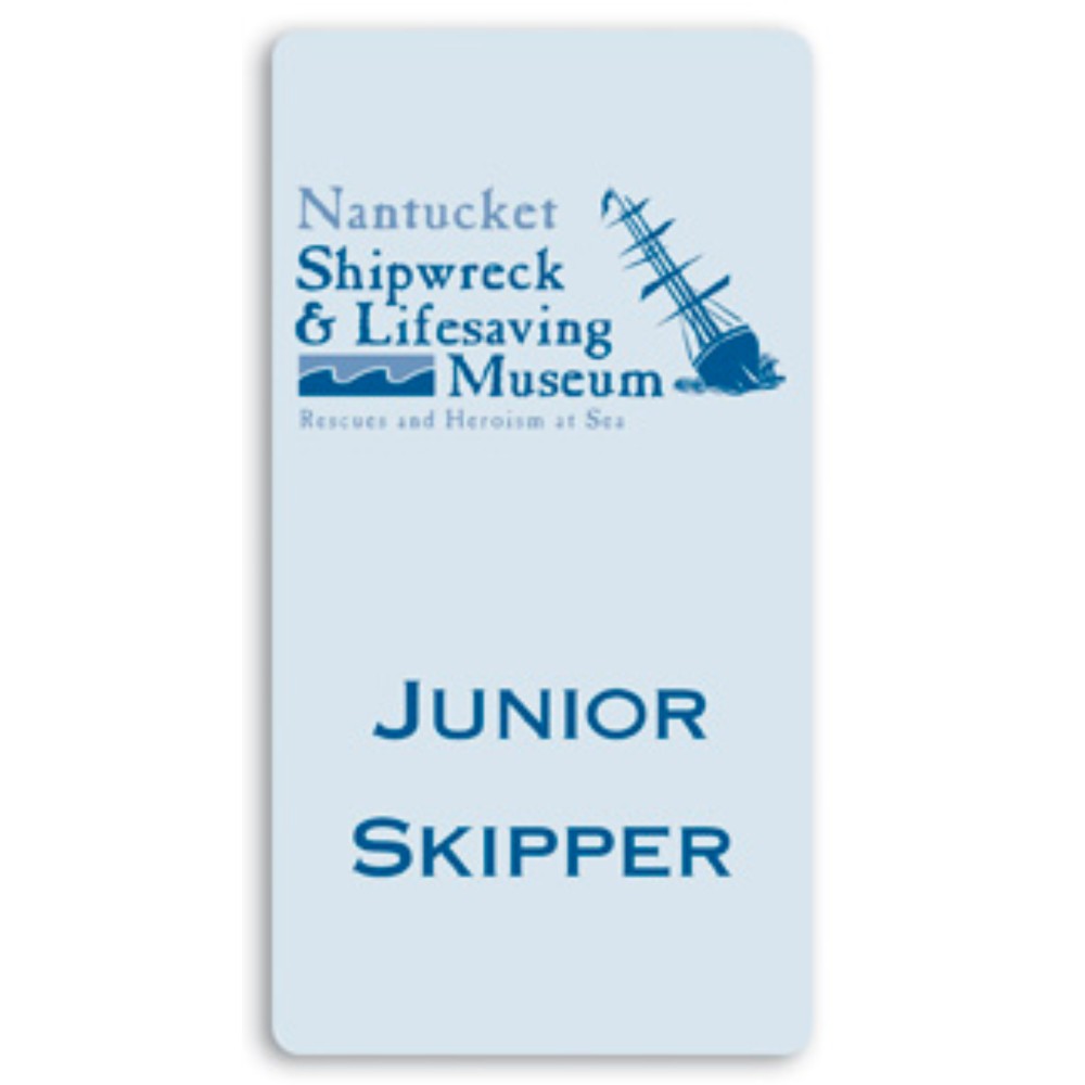 Customized Full Color 50 Mil Name Badge (2.25" X 4.5") Rectangle - No Personalization