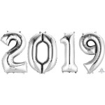 Logo Branded 34" Number Foil Balloons
