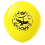 Promotional Custom Printed Latex Balloons - 36'' Round - Standard Colors