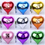 Personalized Custom Heart Shape Mylar Balloon Or Aluminum Foil Balloon