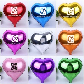Personalized Custom Heart Shape Mylar Balloon Or Aluminum Foil Balloon