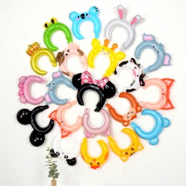 Inflatable Balloon Head Band with Logo  Inflatable Balloon Head Band with Logo