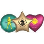 Logo Branded 17" Star Helium Saver XtraLife Foil Balloons