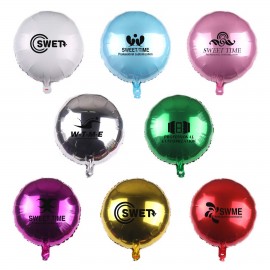 18'' Round Shape Myler Balloon with Logo  18