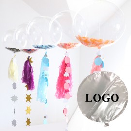 Promotional 24" Clear Helium Balloons