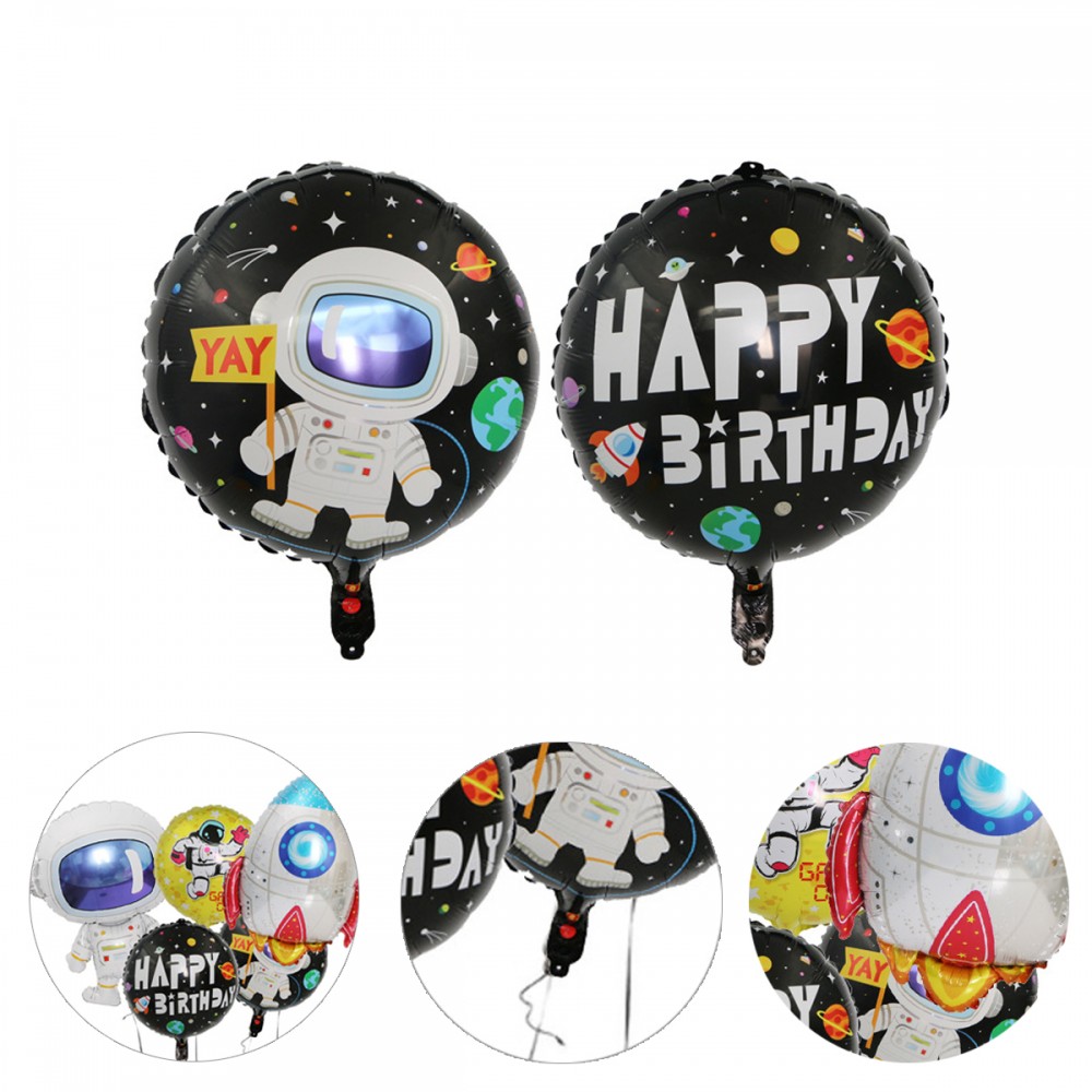 Birthday Party Foil Balloons with Logo