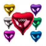 Create Virtual Sample Download Heart Shape Inflatable Aluminum Foil Helium Balloons with Logo
