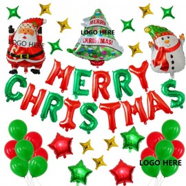 Personalized Christmas Balloon Kit  Personalized Christmas Balloon Kit