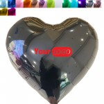 Promotional 18 Inches Custom Heart Shape Foil Balloons