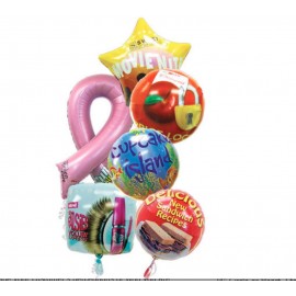 Custom Flexographic Printing Foil Balloons & Shapes with Logo  Custom Flexographic Printing Foil Balloons & Shapes with Logo
