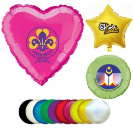 18" Full Color Mylar Balloon with Logo  18" Full Color Mylar Balloon with Logo