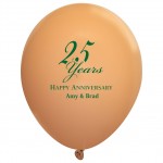 Customized 9" Fashion Opaque Latex Balloon (Small Quantity)