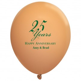 Customized 9" Fashion Opaque Latex Balloon (Small Quantity)