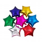 Logo Branded Custom 18 inches Star Shape Foil Balloons