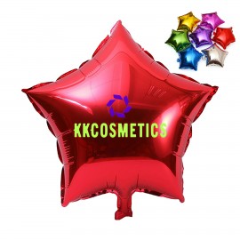 Personalized 18" Colorful Pentagram Party Balloon