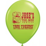 Personalized 11" AdRite Basic Color Economy Line Latex Balloon