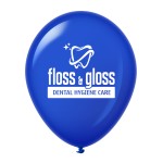 Personalized 10'' Custom Printed Latex Balloons - Crystal Colors