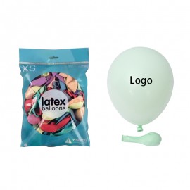 100pcs Custom Pastel Latex Party Balloons with Logo