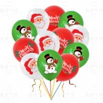 Personalized Custom 22 Inch Biodegradable Christmas Latex Balloons