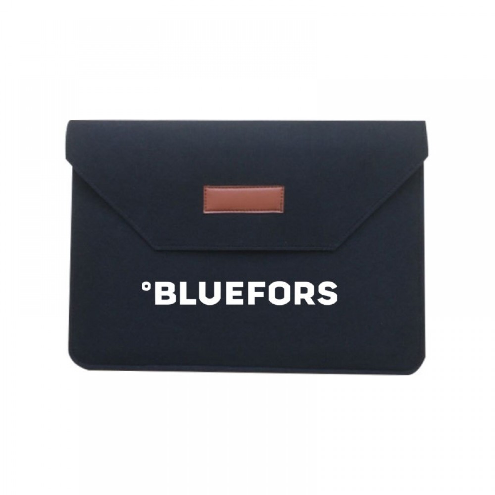 Felt Fabric Notebook Computer Pouch with Logo