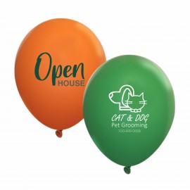 17" USA Standard Latex Balloon with Logo