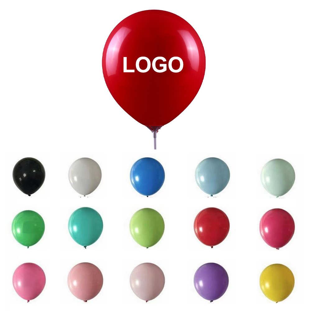 10" Latex Game Party Balloons with Logo