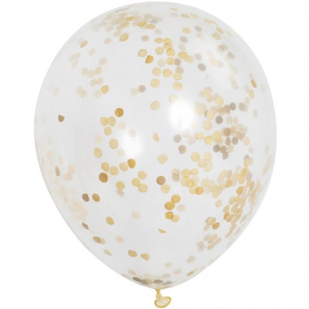 Logo Branded Latex Confetti Balloons